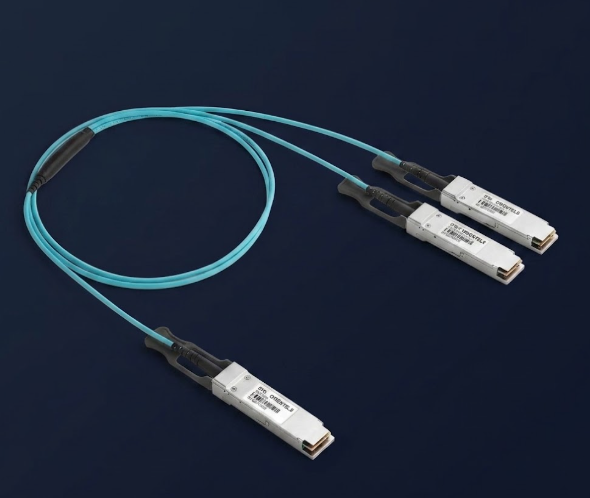 100G QSFP28 to 2x 50GBASE QSFP28 Active Optical Cable, Commercial-grade