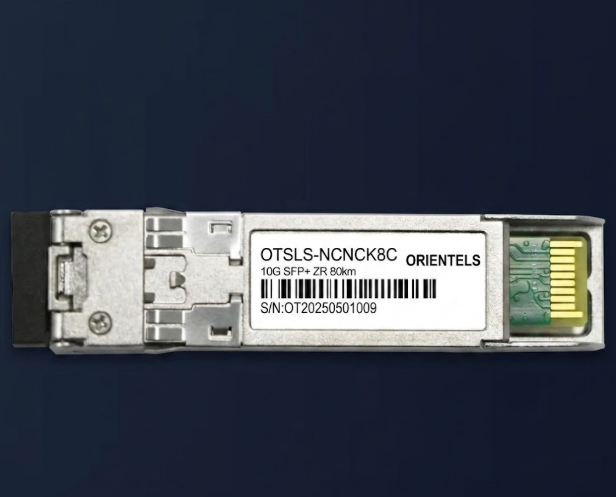 10G SFP+ ZR 80km 1550nm Fiber Optic Transceiver