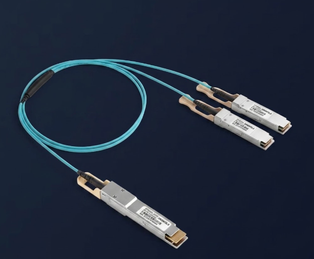400G QSFP56-DD to 2 x 200GBASE QSFP56 Active Optical Cable